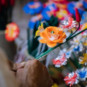 Cận cảnh 1 cành hoa