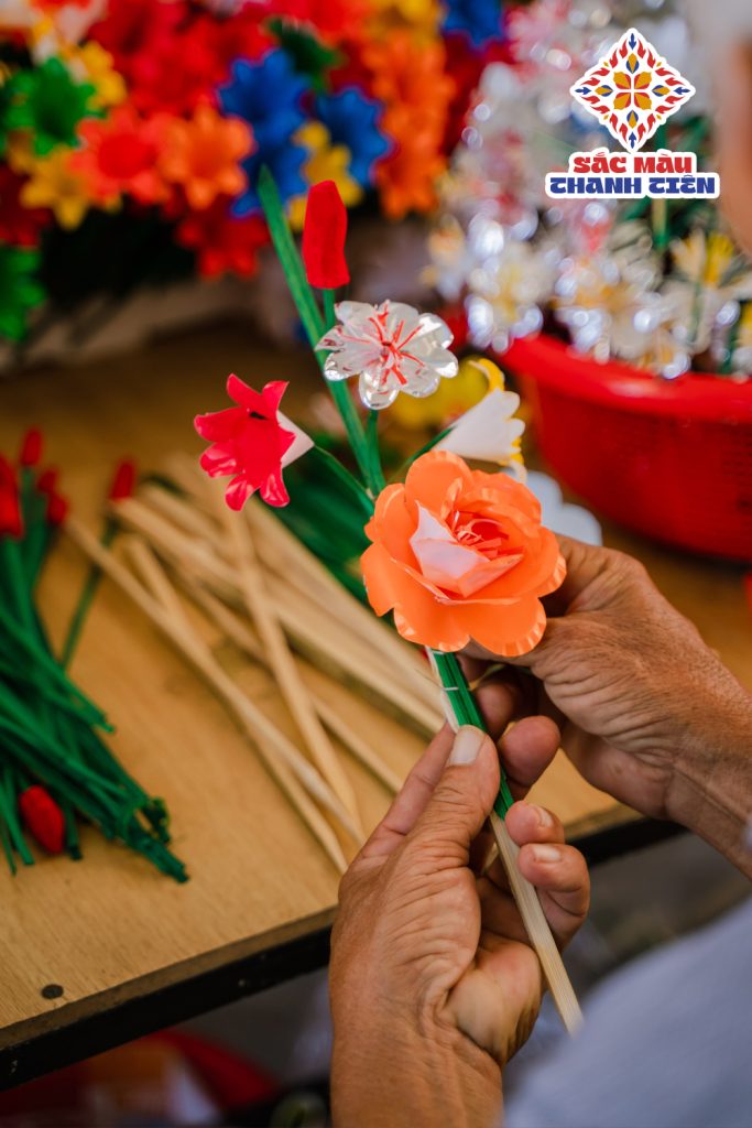 Một nhánh hoa đã hoàn thiện