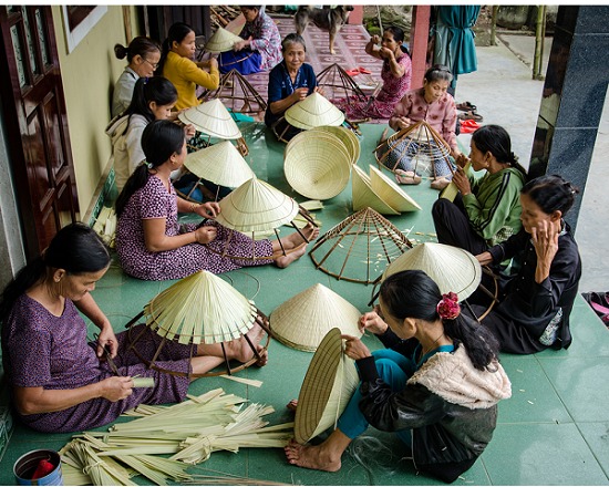Làng nghề nón lá